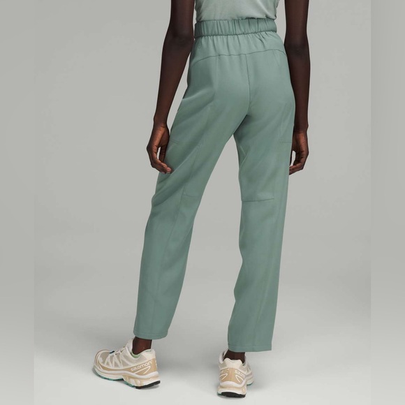 Lululemon Dynamic Days Tidewater Teal travel pants size 29 - Picture 2 of 15